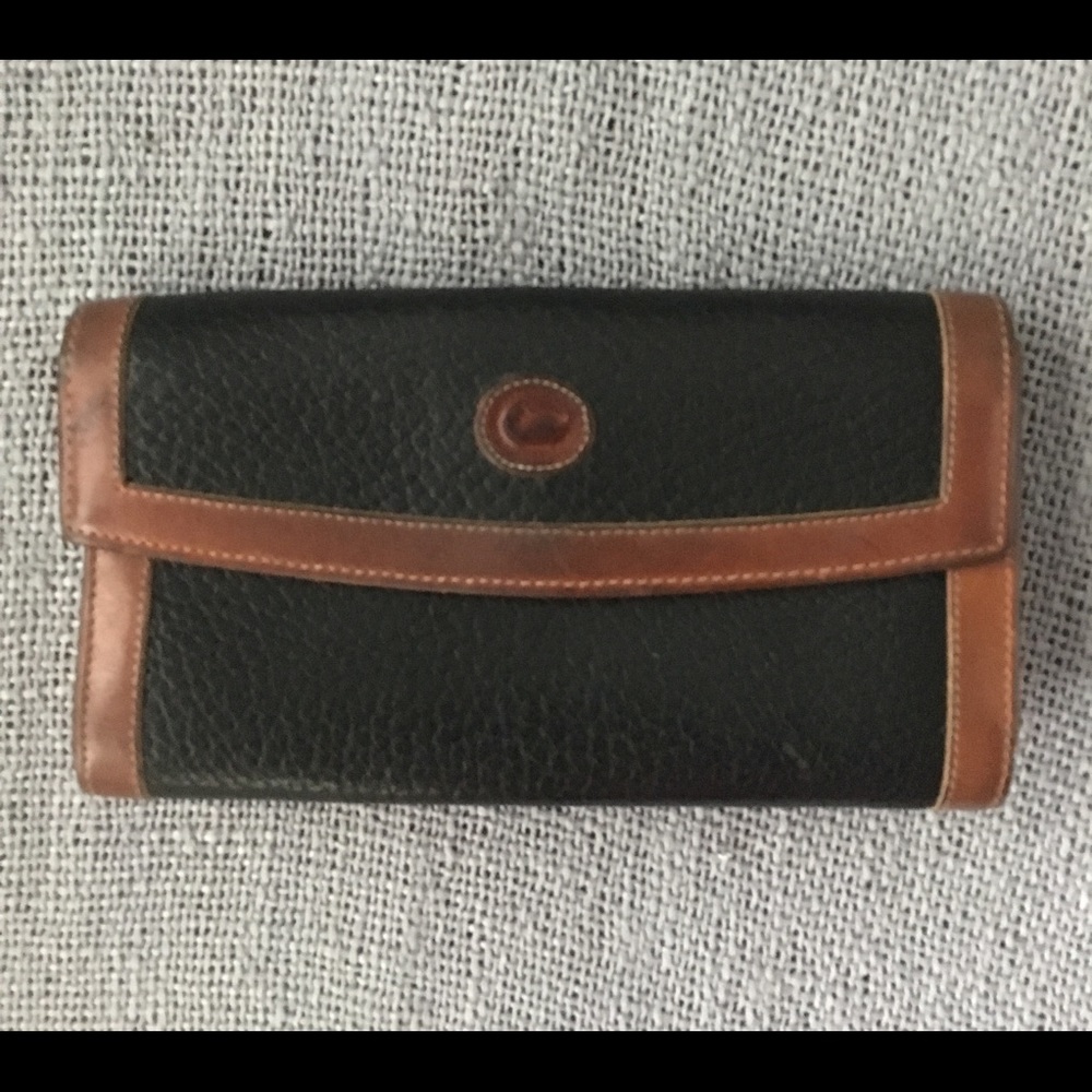 Dooney and Bourke vintage leather wallet